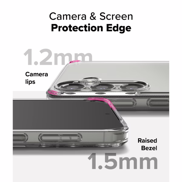 Ringke รุ่น Fusion - เคส Galaxy S25 Plus - สี Clear