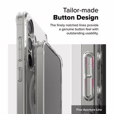 Ringke รุ่น Fusion Magnetic - เคส Galaxy S25 Plus - สี Clear