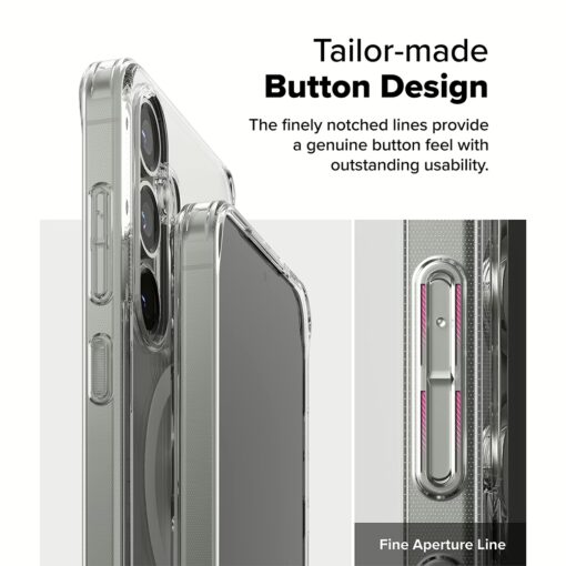 Ringke รุ่น Fusion Magnetic - เคส Galaxy S25 Plus - สี Clear - Image 11