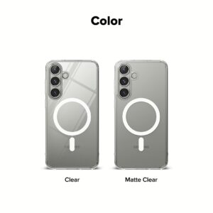 Ringke รุ่น Fusion Magnetic - เคส Galaxy S25 Plus - สี Clear