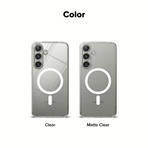 Ringke รุ่น Fusion Magnetic - เคส Galaxy S25 Plus - สี Clear - Image 13