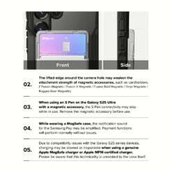 Ringke รุ่น Fusion Magnetic - เคส Galaxy S25 Plus - สี Clear