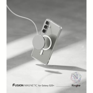 Ringke รุ่น Fusion Magnetic - เคส Galaxy S25 Plus - สี Clear