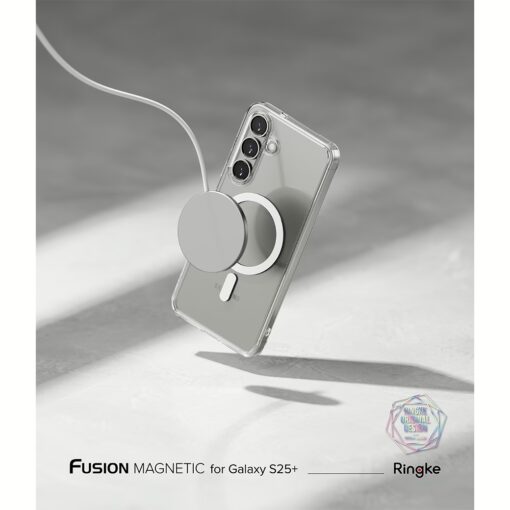 Ringke รุ่น Fusion Magnetic - เคส Galaxy S25 Plus - สี Clear - Image 18