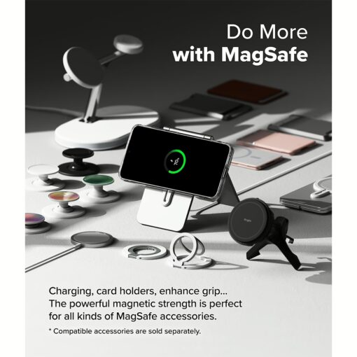 Ringke รุ่น Fusion Magnetic - เคส Galaxy S25 Plus - สี Clear - Image 19