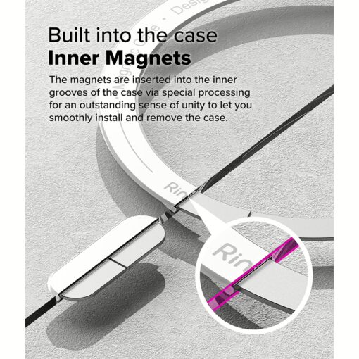 Ringke รุ่น Fusion Magnetic - เคส Galaxy S25 Plus - สี Clear - Image 21