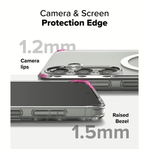 Ringke รุ่น Fusion Magnetic - เคส Galaxy S25 Plus - สี Clear - Image 7