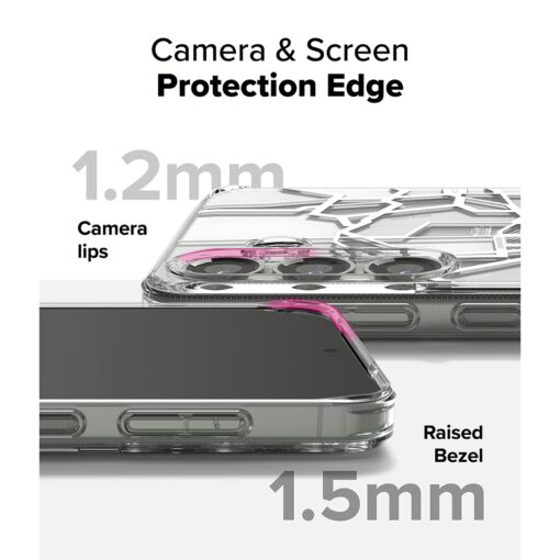 Ringke รุ่น Fusion Design - เคส Galaxy S25 Plus - สี Seoul Map White - Image 11