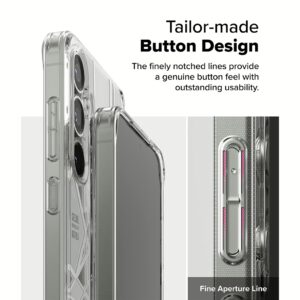 Ringke รุ่น Fusion Design - เคส Galaxy S25 Plus - สี Seoul Map White