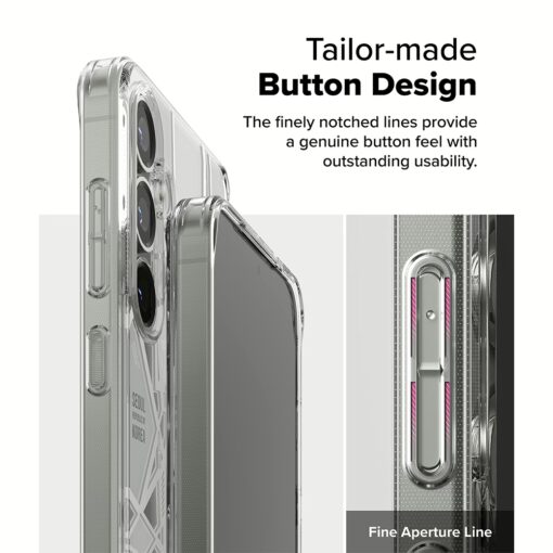Ringke รุ่น Fusion Design - เคส Galaxy S25 Plus - สี Seoul Map White - Image 14