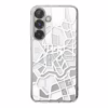 Ringke รุ่น Fusion Design - เคส Galaxy S25 Plus - สี Seoul Map White