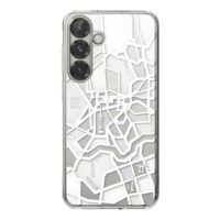 Ringke รุ่น Fusion Design - เคส Galaxy S25 Plus - สี Seoul Map White