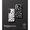 Ringke รุ่น Fusion Design - เคส Galaxy S25 Plus - สี Seoul Map White