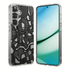 Ringke รุ่น Fusion Design - เคส Galaxy S25 Plus - สี Seoul Map Black