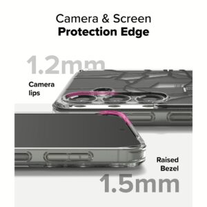 Ringke รุ่น Fusion Design - เคส Galaxy S25 Plus - สี Seoul Map Black