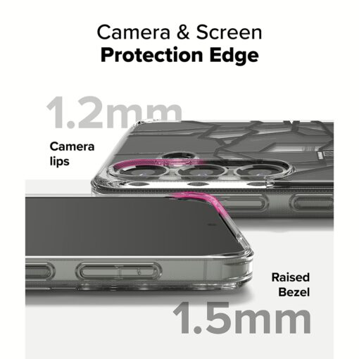 Ringke รุ่น Fusion Design - เคส Galaxy S25 Plus - สี Seoul Map Black - Image 11