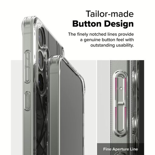 Ringke รุ่น Fusion Design - เคส Galaxy S25 Plus - สี Seoul Map Black - Image 14