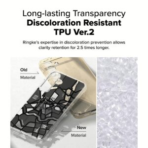 Ringke รุ่น Fusion Design - เคส Galaxy S25 Plus - สี Seoul Map Black