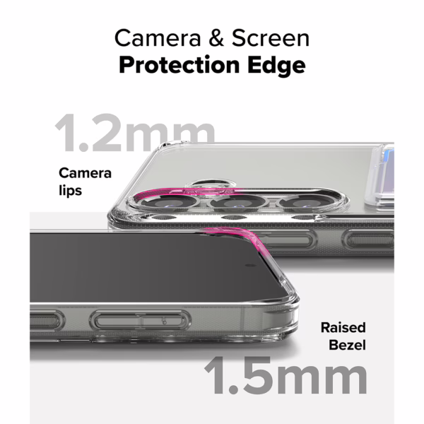 Ringke รุ่น Fusion Card - เคส Galaxy S25 Plus - สี Clear