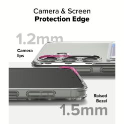 Ringke รุ่น Fusion Card - เคส Galaxy S25 Plus - สี Clear