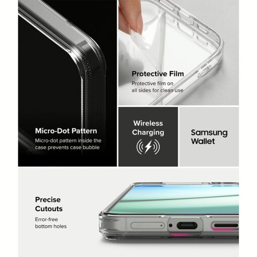 Ringke รุ่น Fusion Card - เคส Galaxy S25 Plus - สี Clear - Image 16