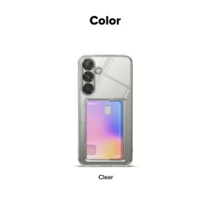 Ringke รุ่น Fusion Card - เคส Galaxy S25 Plus - สี Clear
