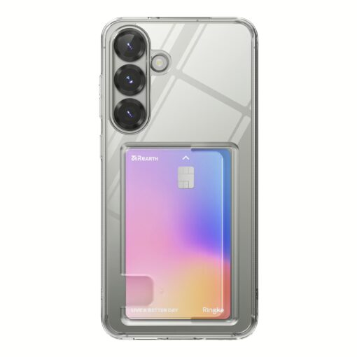 Ringke รุ่น Fusion Card - เคส Galaxy S25 Plus - สี Clear - Image 2