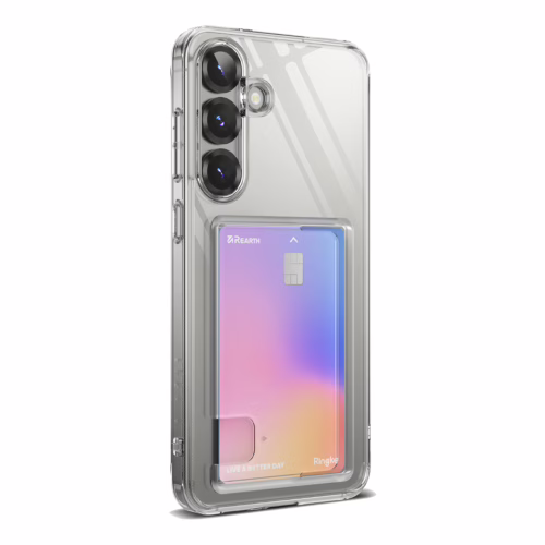 Ringke รุ่น Fusion Card - เคส Galaxy S25 Plus - สี Clear