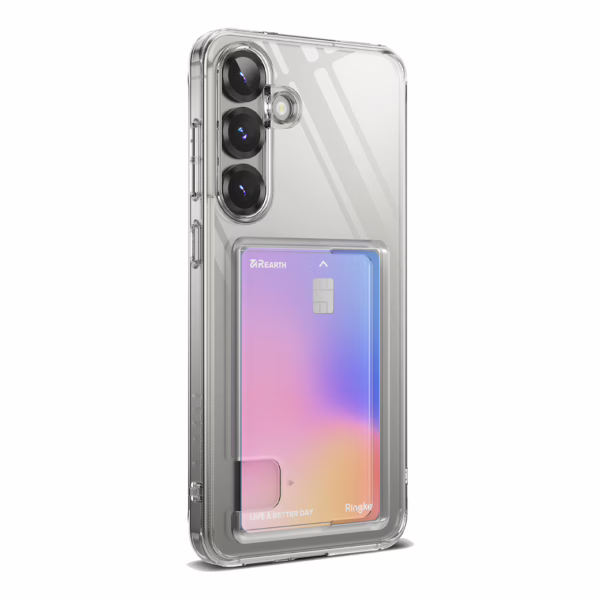Ringke รุ่น Fusion Card - เคส Galaxy S25 Plus - สี Clear
