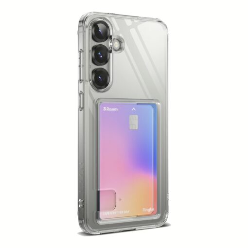 Ringke รุ่น Fusion Card - เคส Galaxy S25 Plus - สี Clear - Image 4