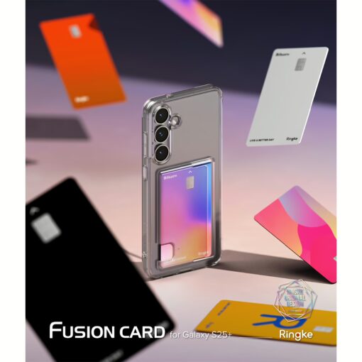 Ringke รุ่น Fusion Card - เคส Galaxy S25 Plus - สี Clear - Image 6
