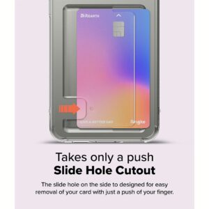 Ringke รุ่น Fusion Card - เคส Galaxy S25 Plus - สี Clear