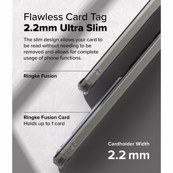 Ringke รุ่น Fusion Card - เคส Galaxy S25 Plus - สี Clear