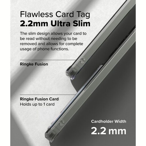 Ringke รุ่น Fusion Card - เคส Galaxy S25 Plus - สี Clear - Image 9