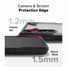 Ringke รุ่น Fusion X - เคส Galaxy S25 Plus - สี Black