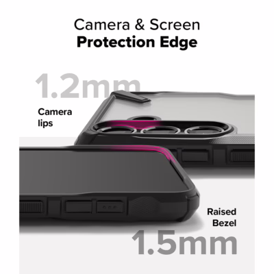 Ringke รุ่น Fusion X - เคส Galaxy S25 Plus - สี Black