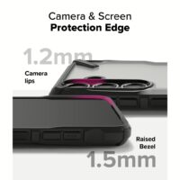 Ringke รุ่น Fusion X - เคส Galaxy S25 Plus - สี Black