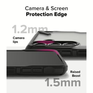 Ringke รุ่น Fusion X - เคส Galaxy S25 Plus - สี Black