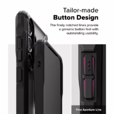 Ringke รุ่น Fusion X - เคส Galaxy S25 Plus - สี Black