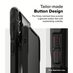 Ringke รุ่น Fusion X - เคส Galaxy S25 Plus - สี Black