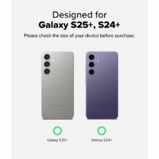 Ringke รุ่น Fusion X - เคส Galaxy S25 Plus - สี Black