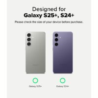 Ringke รุ่น Fusion X - เคส Galaxy S25 Plus - สี Black