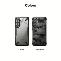 Ringke รุ่น Fusion X - เคส Galaxy S25 Plus - สี Black