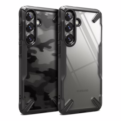 Ringke รุ่น Fusion X - เคส Galaxy S25 Plus - สี Black
