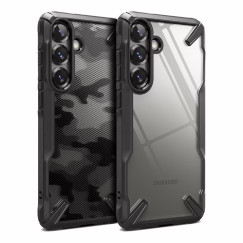 Ringke รุ่น Fusion X - เคส Galaxy S25 Plus - สี Black