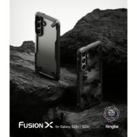Ringke รุ่น Fusion X - เคส Galaxy S25 Plus - สี Black