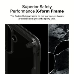 Ringke รุ่น Fusion X - เคส Galaxy S25 Plus - สี Black
