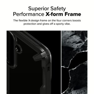 Ringke รุ่น Fusion X - เคส Galaxy S25 Plus - สี Black
