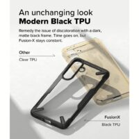 Ringke รุ่น Fusion X - เคส Galaxy S25 Plus - สี Black