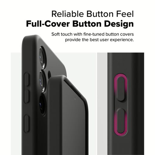 Ringke รุ่น Silicone Magnetic - เคส Galaxy S25 Plus - สี Black - Image 12